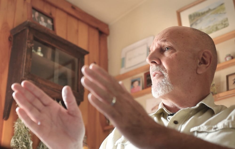 Rob Jackson, 66, an Army veteran of the Vietnam war, talks about his wartime service as a medic Monday at his Buxton home. Jackson served as a conscientious objector and did not carry a gun. In a Washington, D.C., ceremony this week, Jackson will receive a Silver Star for saving several soldiers lives in 1970.