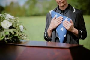 How to Get a Burial Flag for a Military Funeral?
