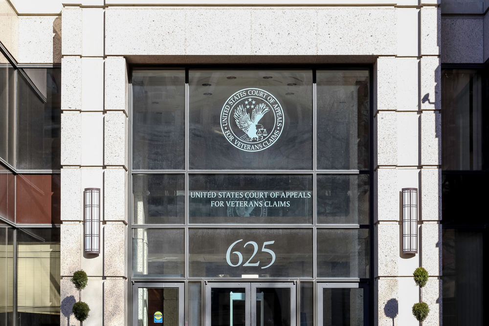 Entrance to United States Court of Appeals for Veterans Claims